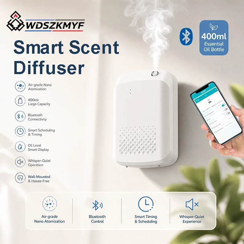 Home Fragrance Electric Diffuser - 벽걸이형 전기 아로마 디퓨저 에센셜 오일