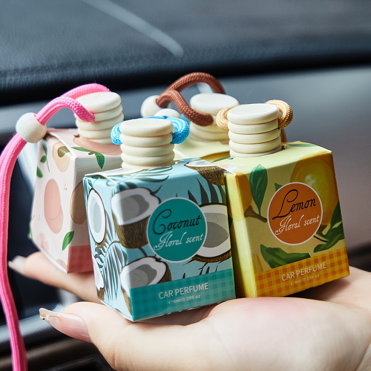 Home Fragrance Janzen - 자동차 방향제, 오래 지속되는 향기, 자동차,