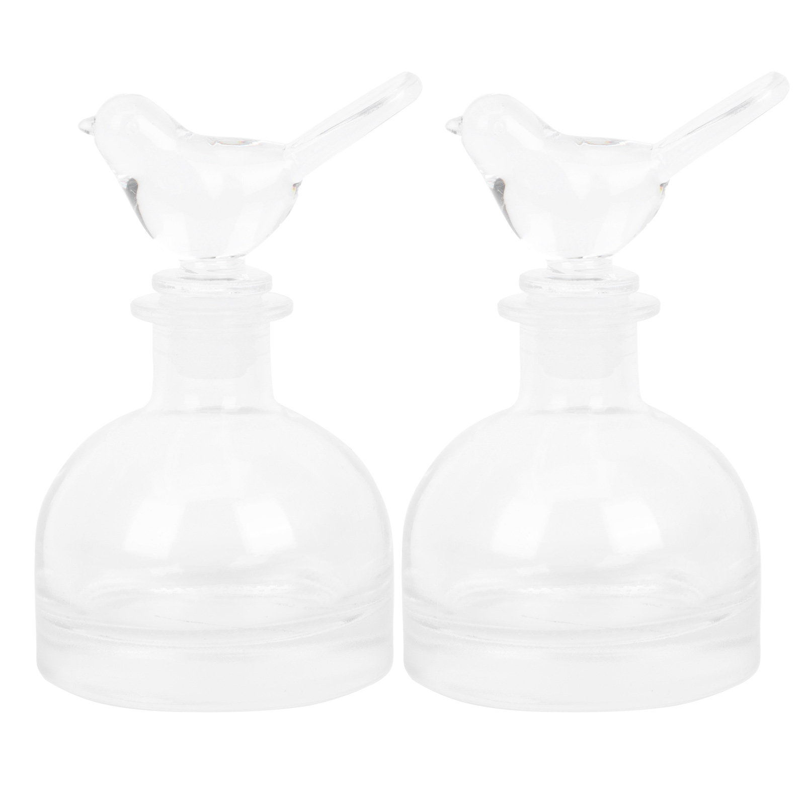 2Pcs 유리 향수병 프리미엄 투명하고 튼튼한 가정용  - Home Fragrance 리뷰 및 가격