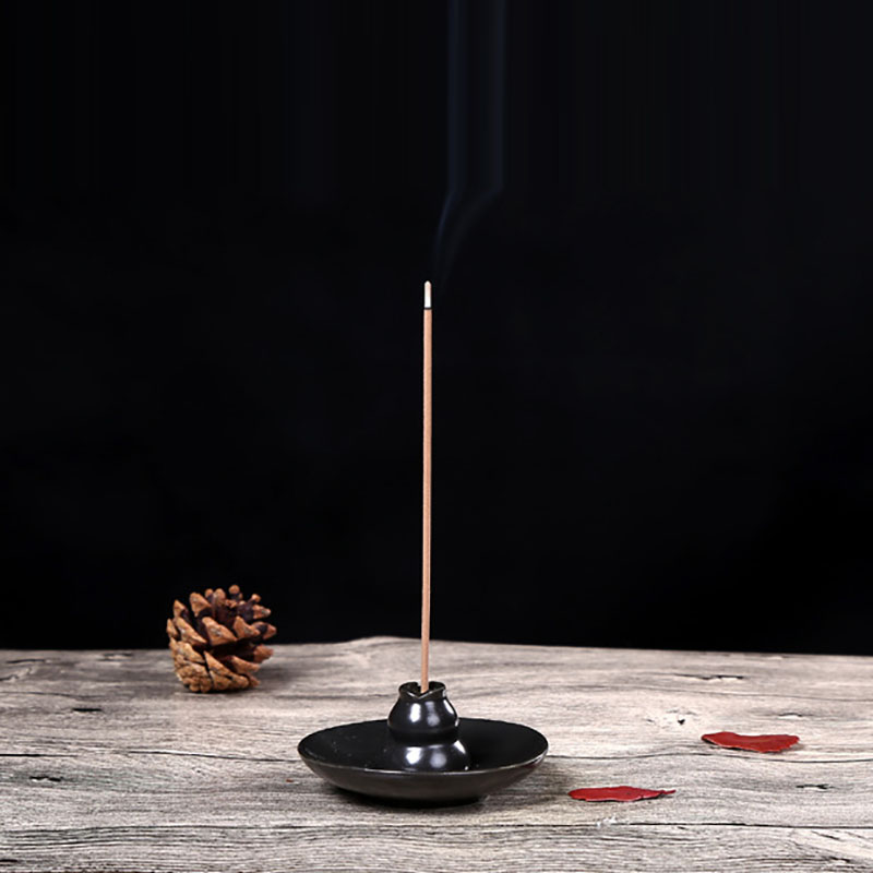 검은 다기능 역류 향 버너 세라믹 향 홀더 조롱박 코일 - Home Fragrance Miniso 리뷰 및 가격