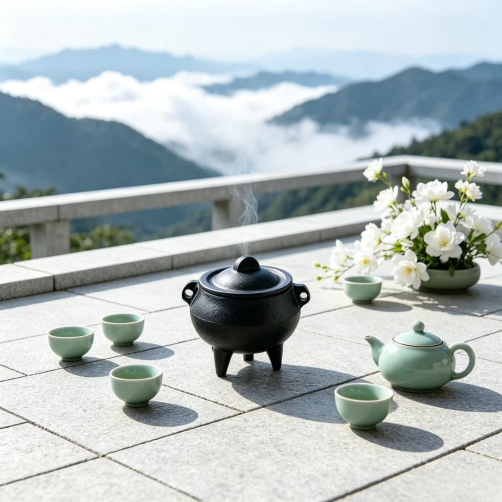 미니 주철 가마솥 모양 향로(뚜껑 포함) 스머지 포트  - Home Fragrance Miniso 리뷰 및 가격