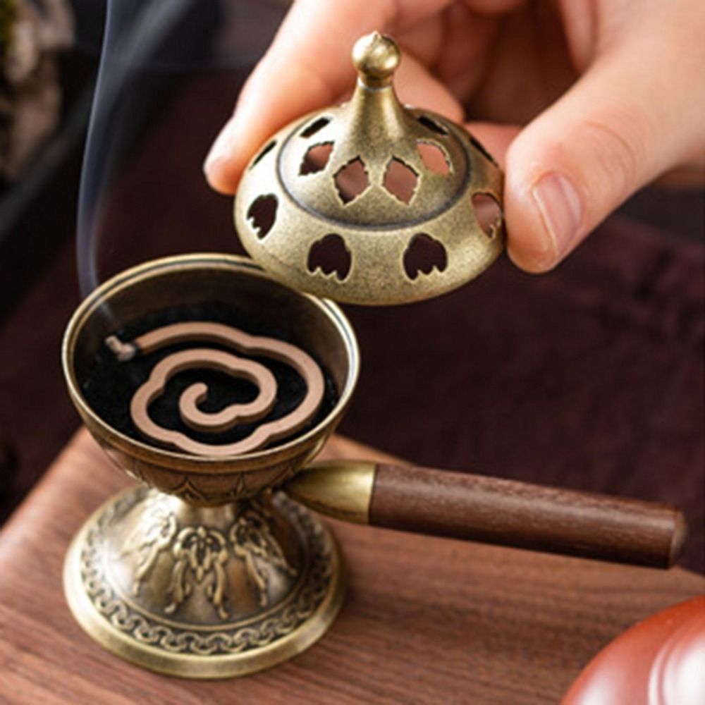 빈티지 합금 백단향 향로 코끼리 모양 행운을 부르는 연 - Home Fragrance Miniso 리뷰 및 가격