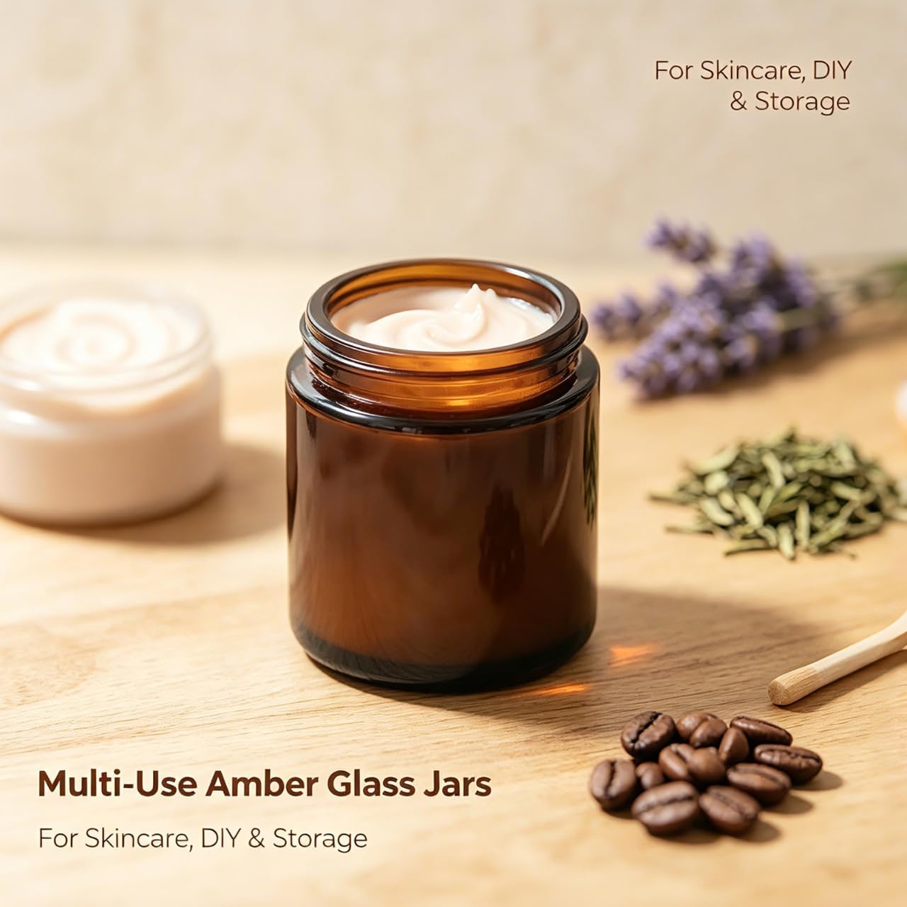 30개입 8온스(250ml) 호박색 유리병, 검정색 뚜 - Amber Jar Candle 리뷰 및 가격