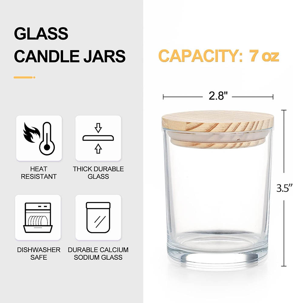 양초 만들기용 200ml 두꺼운 양초 항아리, 양초 만 - Amber Jar Candle 리뷰 및 가격