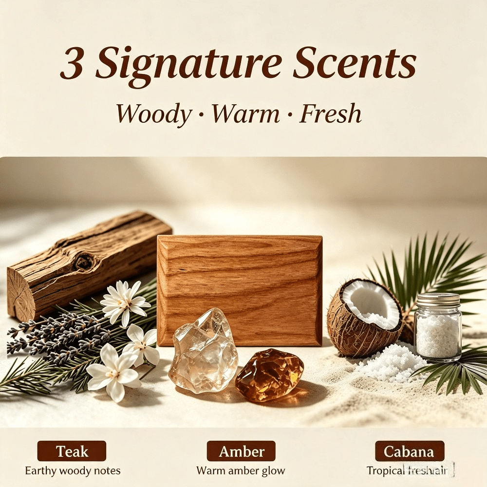 자동차 방향제 티크 앰버 오렌지 우드 향 블록 3개 세 - Home Fragrance 리뷰 및 가격